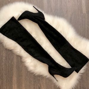Steve Madden Dominique Thigh High Heel Boots